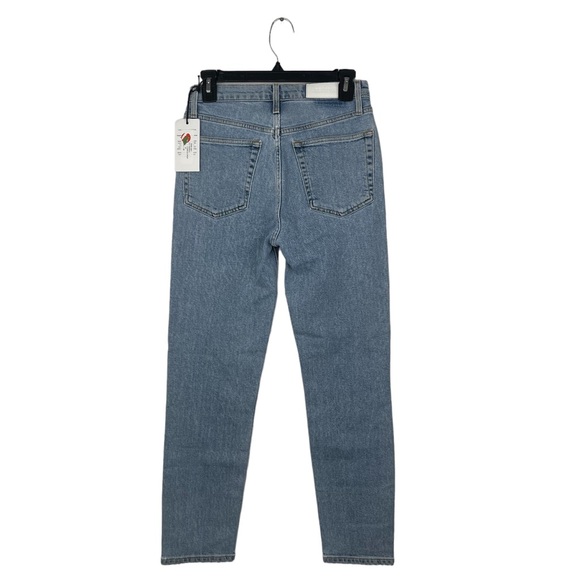 Re/Done 90’s High Rise Ankle Crop Jeans Size 26 NWT - Picture 7 of 7